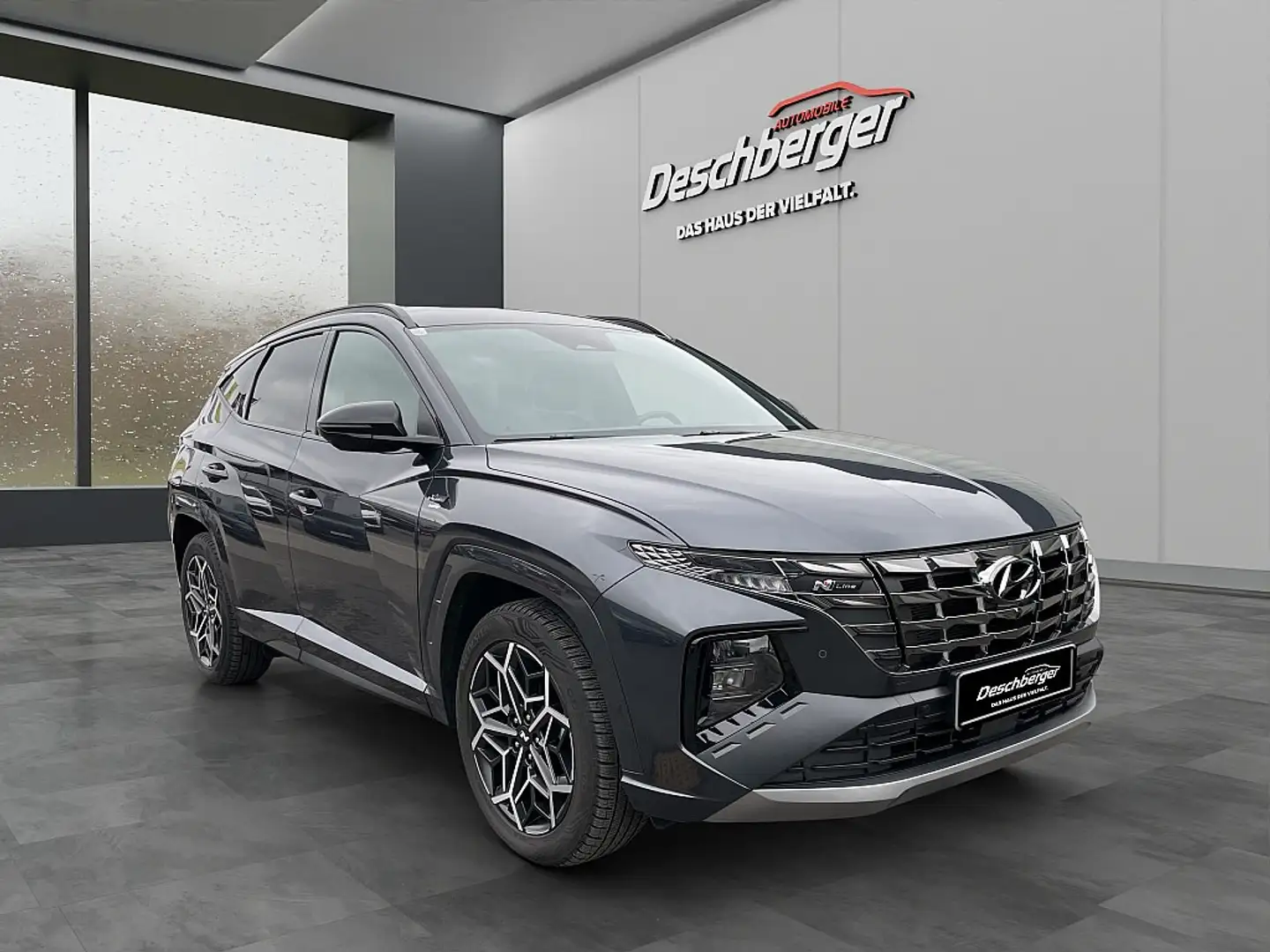 Hyundai TUCSON Tucson 1,6 T-GDI Plug-In Hybrid 4WD N-Line Aut. Grau - 2