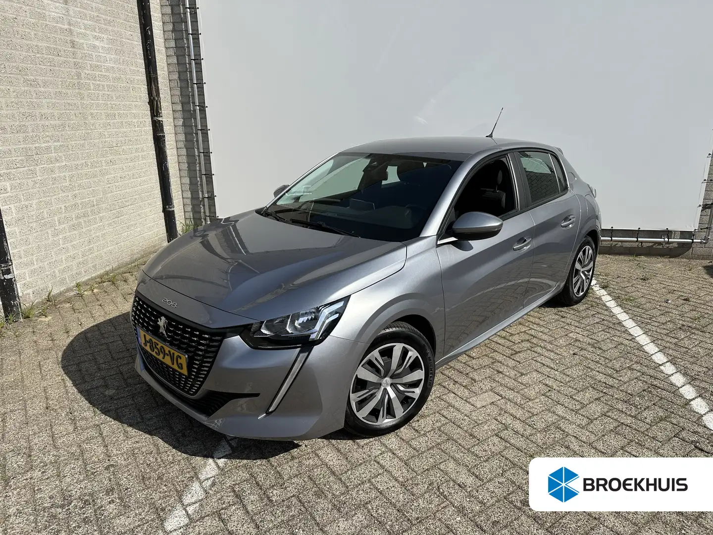 Peugeot 208 1.2 PureTech Active | Achterbank in delen neerklap Gris - 1