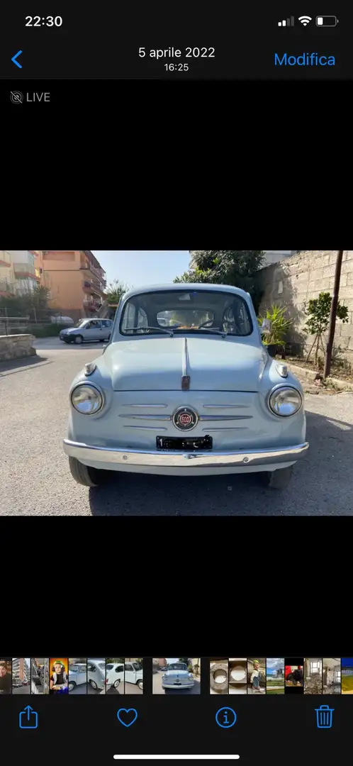 Fiat 600 classico Šedá - 1