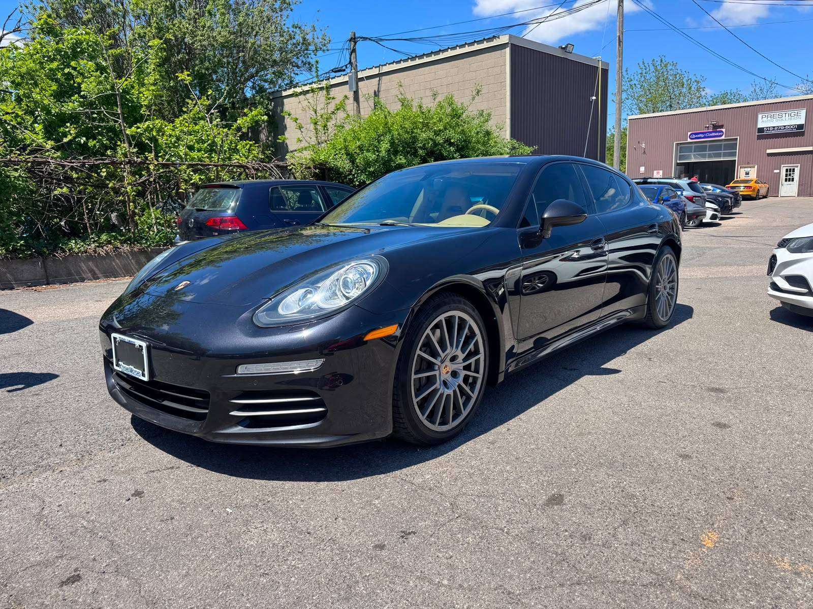 Black 2014 Porsche Panamera Sedan All-Wheel Drive Automatic