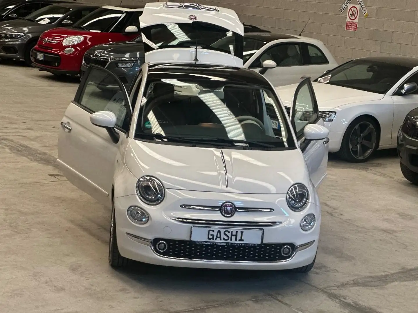 Fiat 500 1.2 EasyPower Lounge Blanc - 2