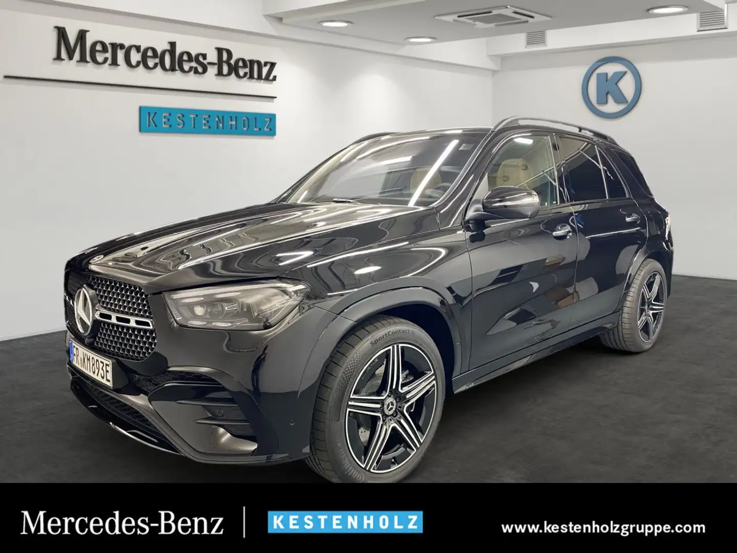 Mercedes-Benz GLE 350 de 4Matic AMG+HUD+PANO+AHK+EASY-PACK Schwarz - 1