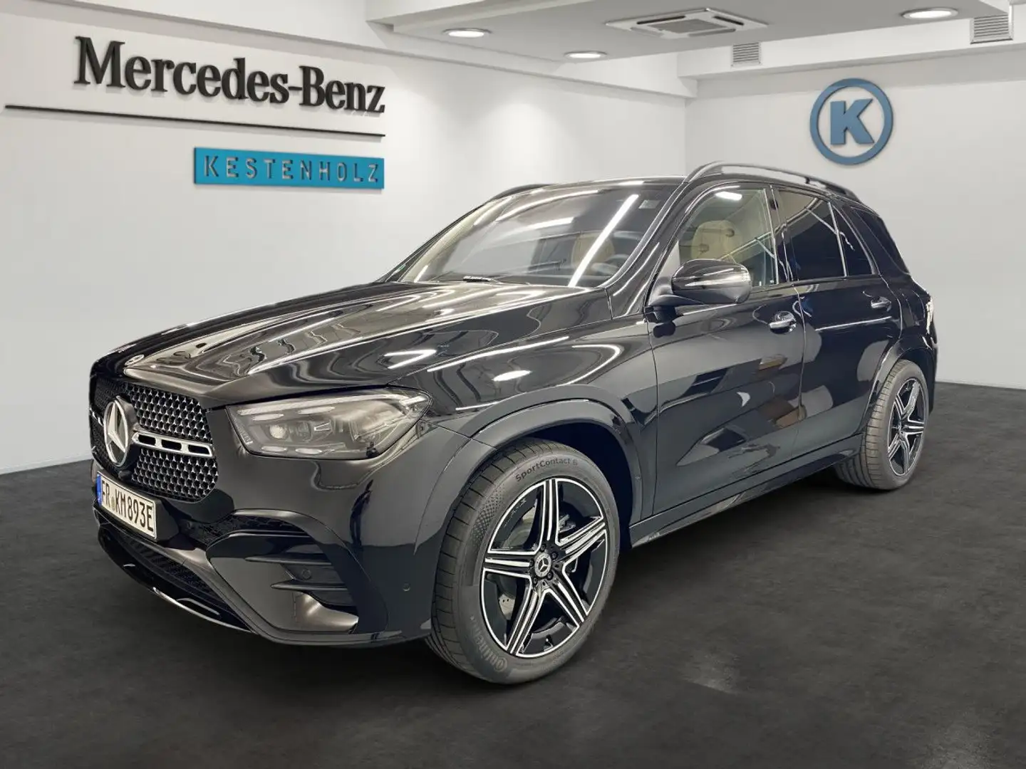 Mercedes-Benz GLE 350 de 4Matic AMG+HUD+PANO+AHK+EASY-PACK Schwarz - 2