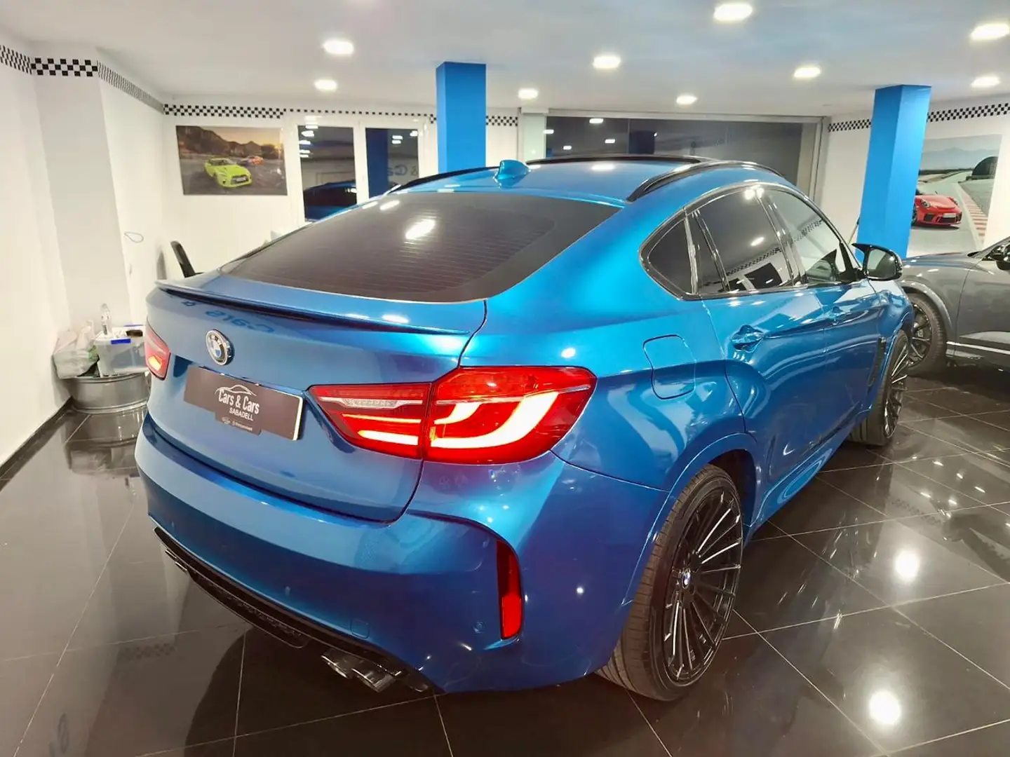 BMW X6 M MA Modrá - 2