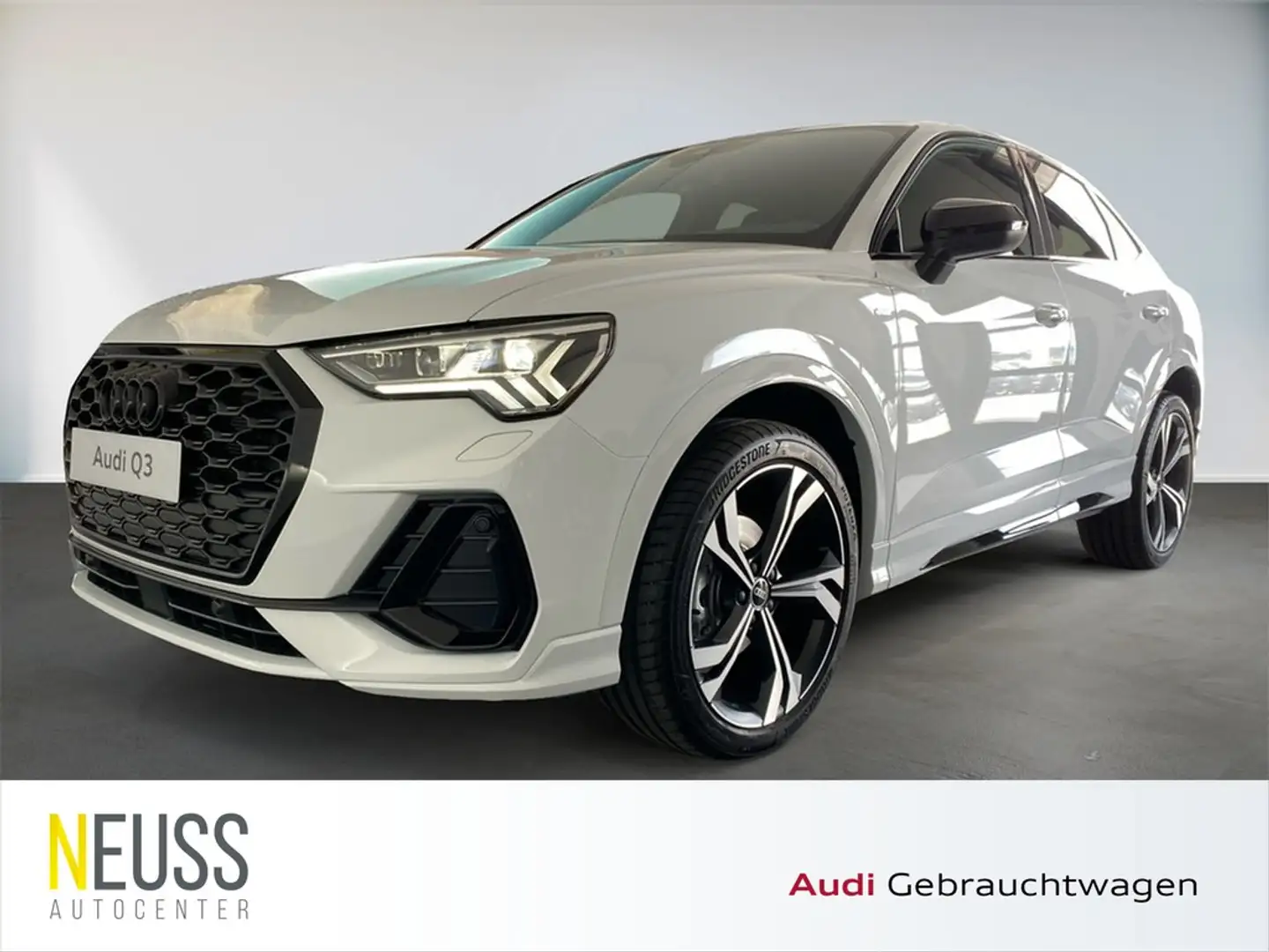 Audi Q3 Sportback S line business 35 TFSI AHK+ACC+RFK Weiß - 1