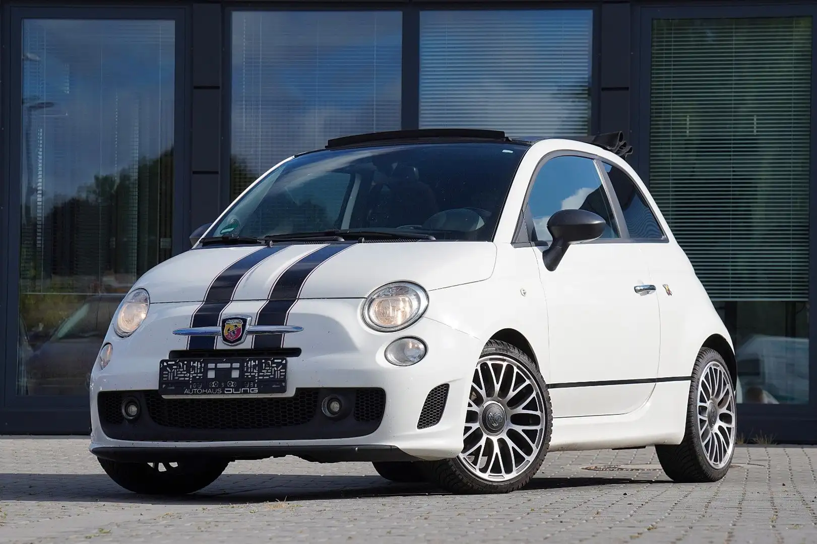 Abarth 500C 1.4 T-Jet 16V Cabrio *Garantie* Weiß - 1