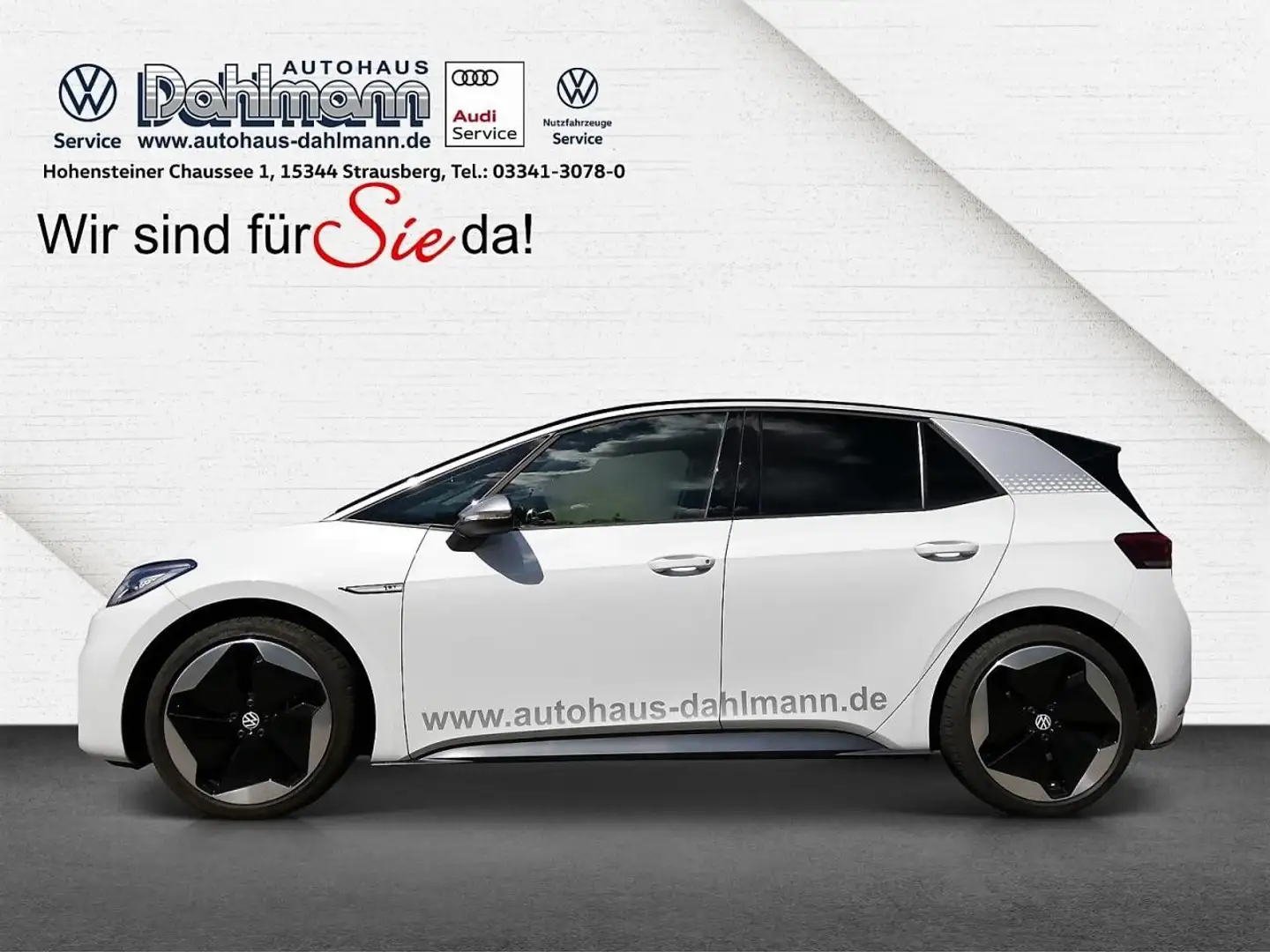 Volkswagen ID.3 1st MAX PRO PERFO+AR+MATRIX+PANO+WÄPU Navi Weiß - 2