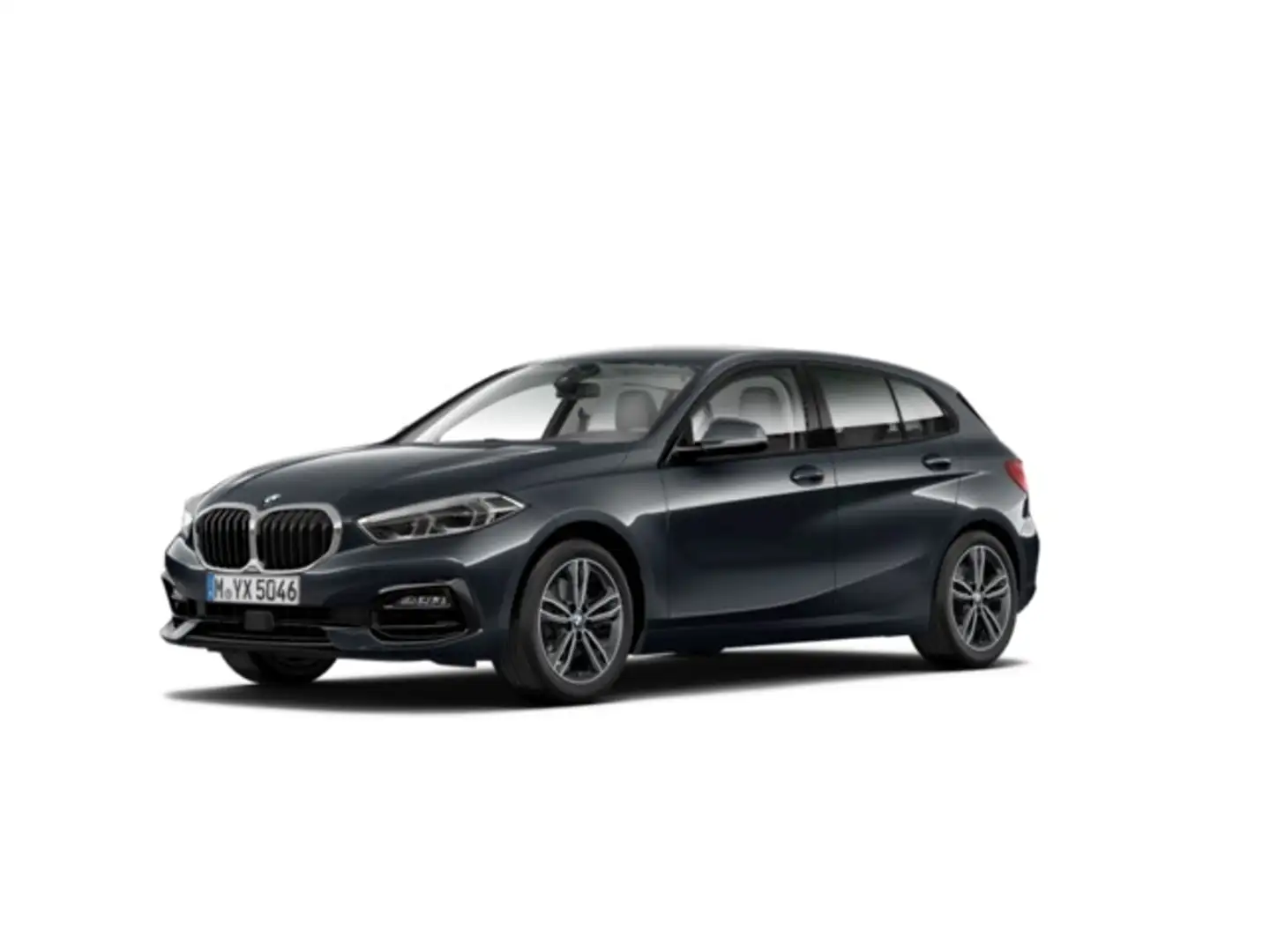 BMW 116 116d Gris - 1