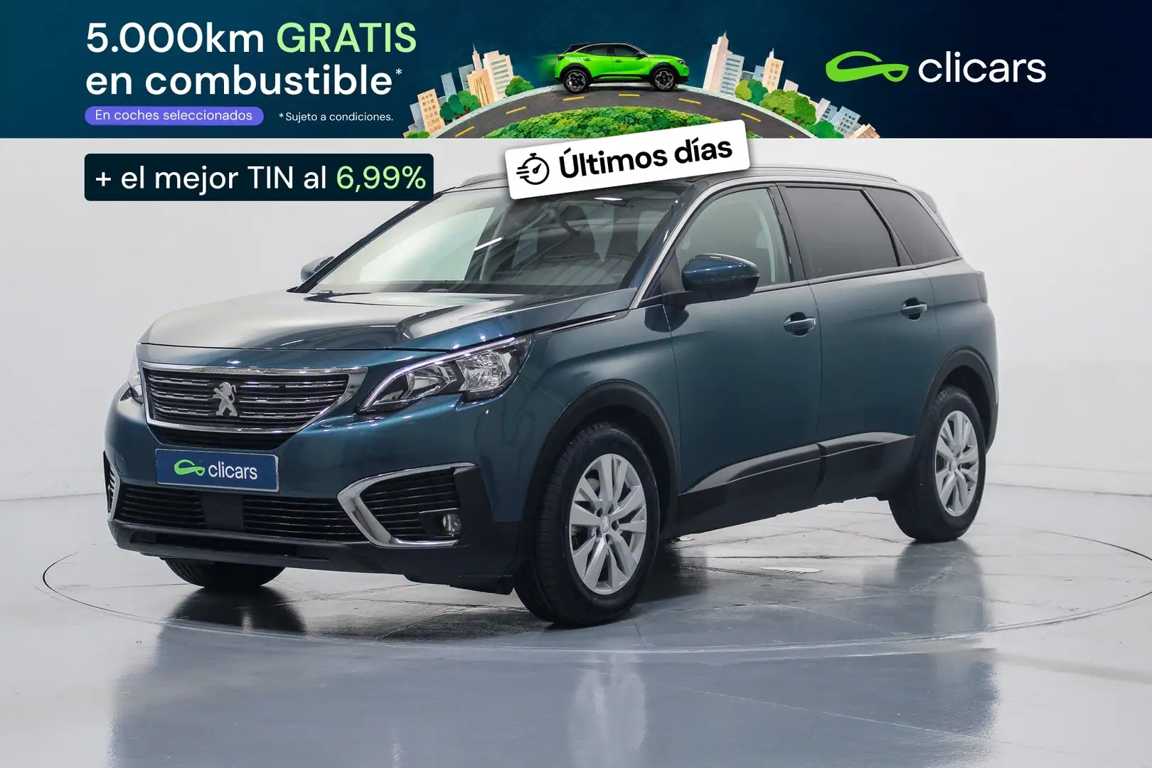 Peugeot 5008 1.2 PureTech S&S Active 130 EAT8 Azul - 1