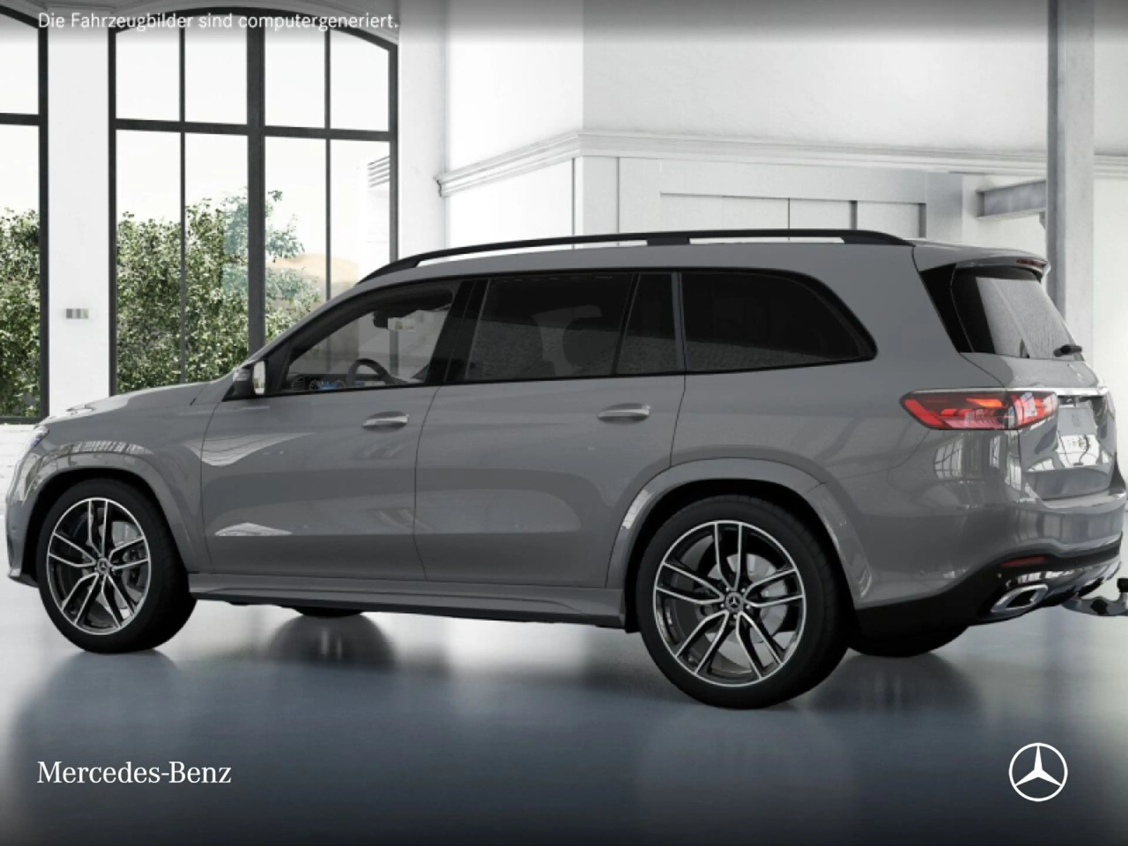 Mercedes-Benz GLS 450 d 4M AMG+NIGHT+PANO+360+AHK+MULTIBEAM+HUD — photo 14