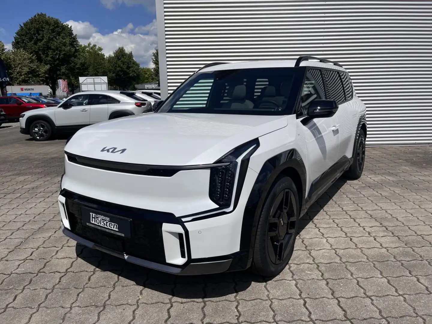 Kia EV9 99,8-kWh AWD GT-line Launch Edition Weiß - 1