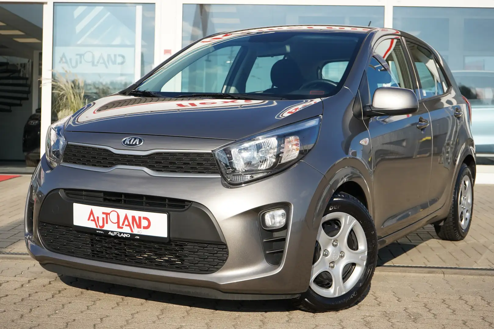 Kia Picanto 1.2 Edition 7 Sitzheizung Klima AUX Argent - 2