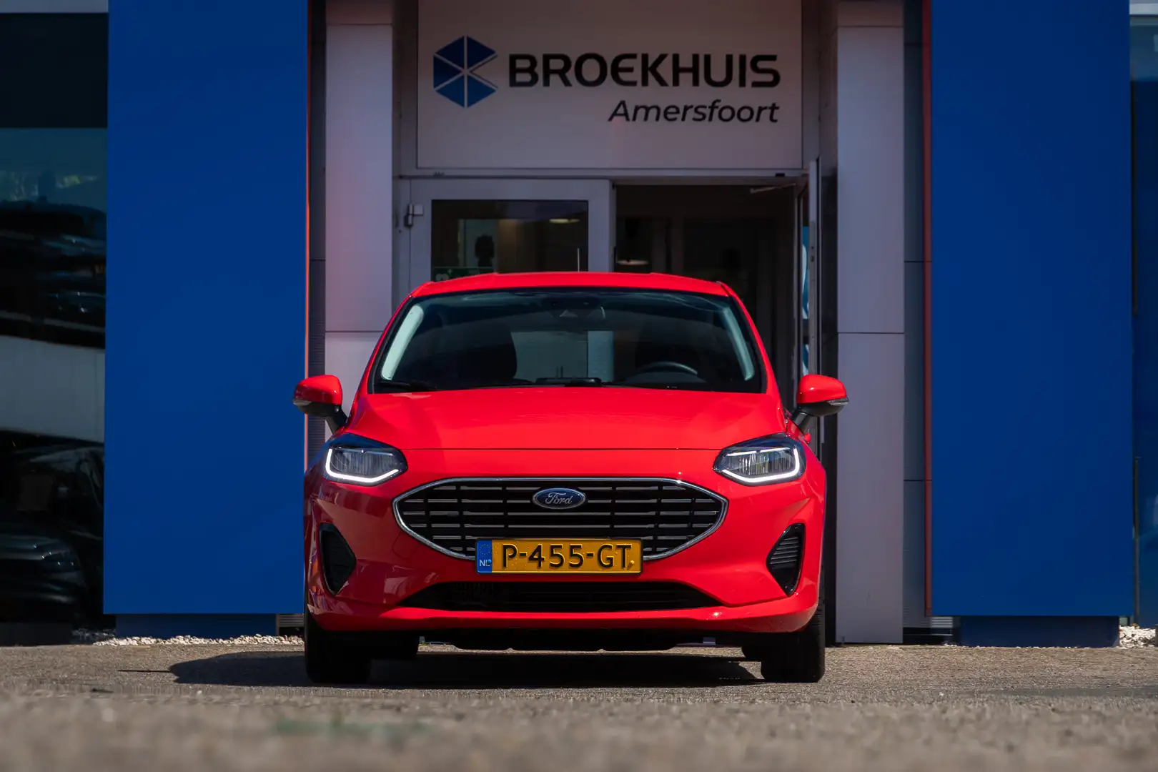 Ford Fiesta 1.0 EcoBoost Titanium -Carplay-Clima-Cruise-Lage k Rood - 2