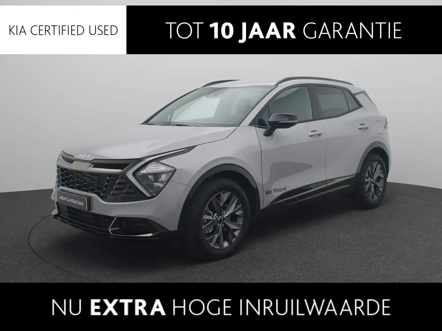 Kia Sportage 1.6 T-GDi Hybrid Dark Edition Leder | Navi | Camer Grau - 1