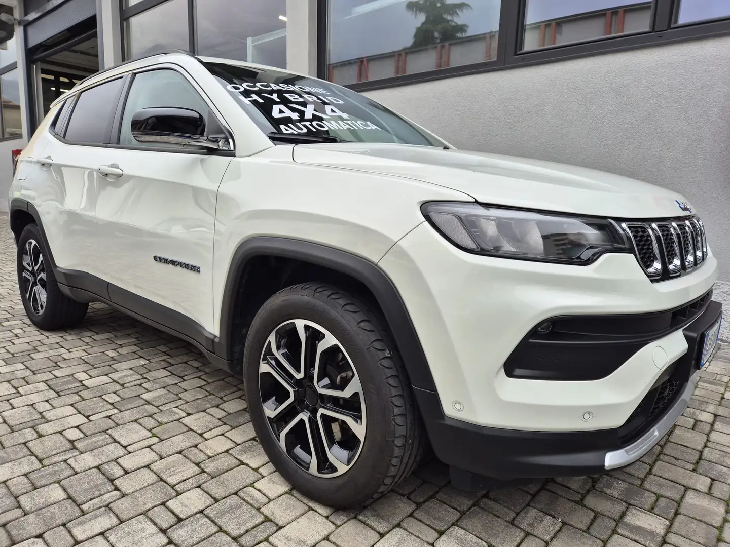 Jeep Compass Compass 1.3 turbo t4 phev Limited 4xe Bianco - 1