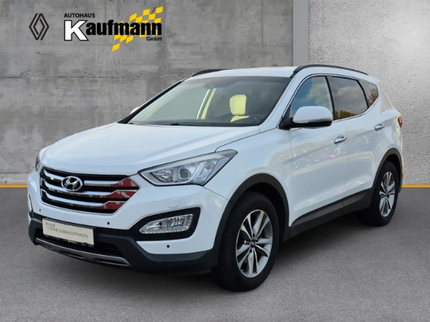 Hyundai SANTA FE Premium 4WD NAVI KAM  AHK 4x SHZ Weiß - 1