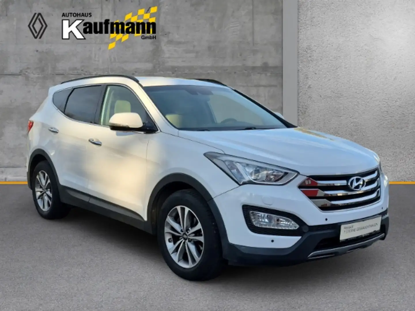 Hyundai SANTA FE Premium 4WD NAVI KAM  AHK 4x SHZ Weiß - 2