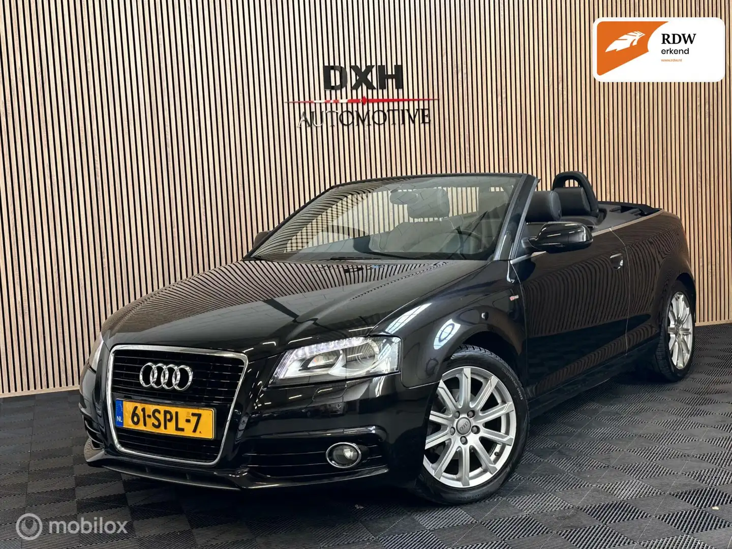 Audi A3 Cabriolet 1.2 TFSI S-Line NAP NAVI BOSE XENON LEDE Zwart - 1