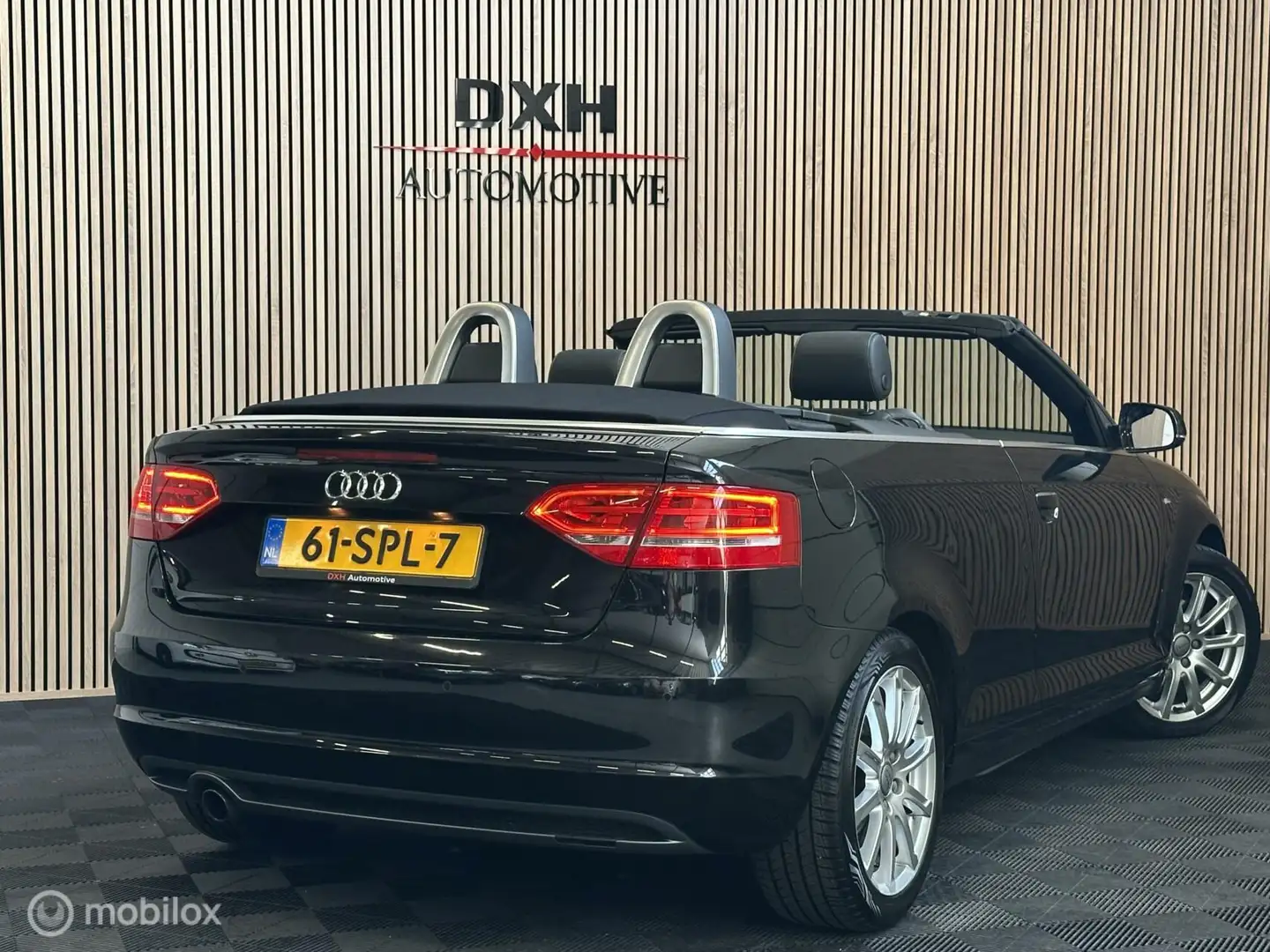 Audi A3 Cabriolet 1.2 TFSI S-Line NAP NAVI BOSE XENON LEDE Zwart - 2
