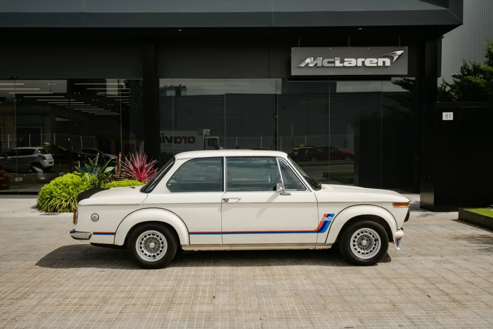 BMW 2002 turbo Blanc - 2