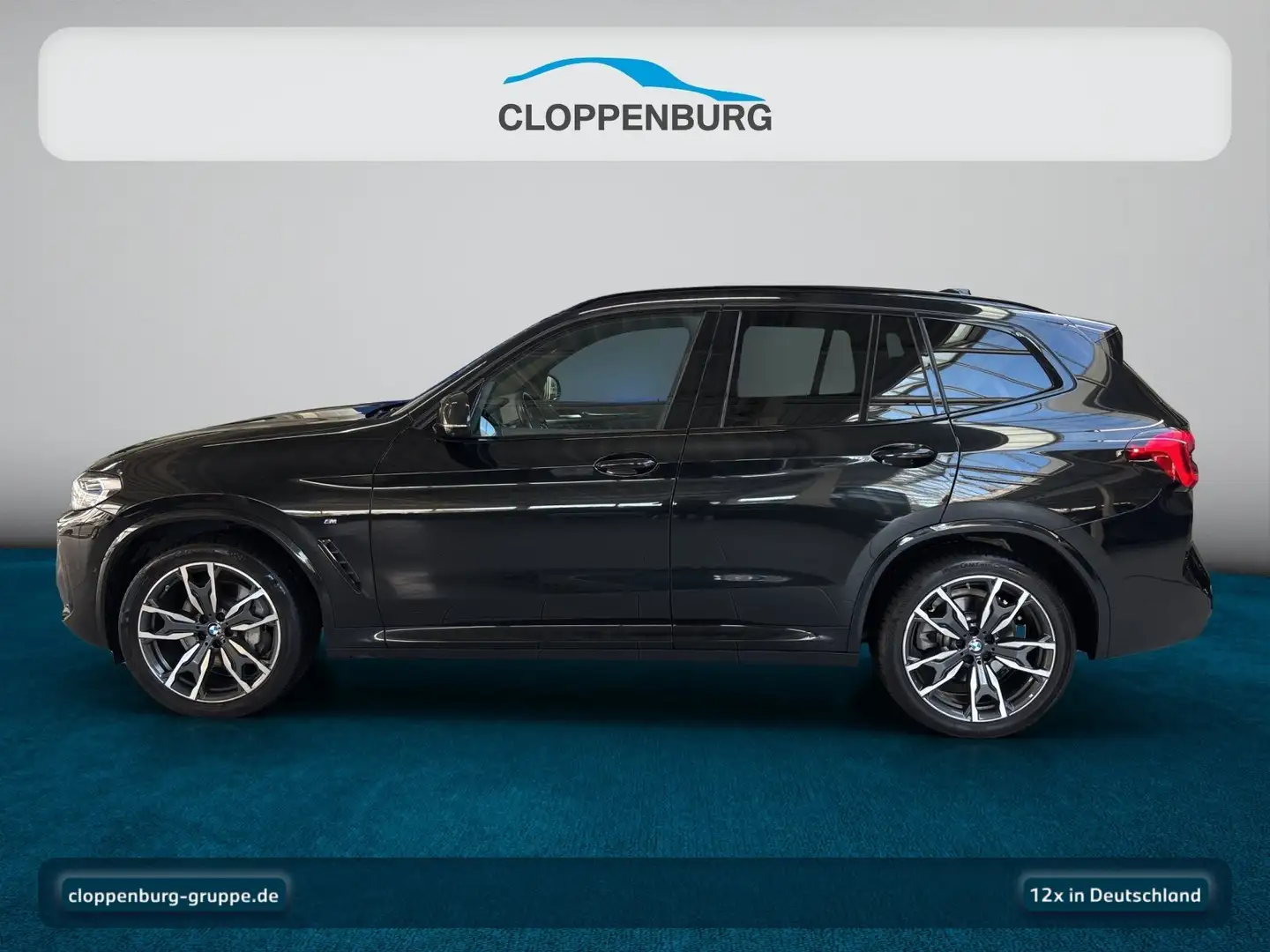 BMW X3 xDrive30i ZA M Sportpaket Head-Up+AHK+StHz+BT Schwarz - 2