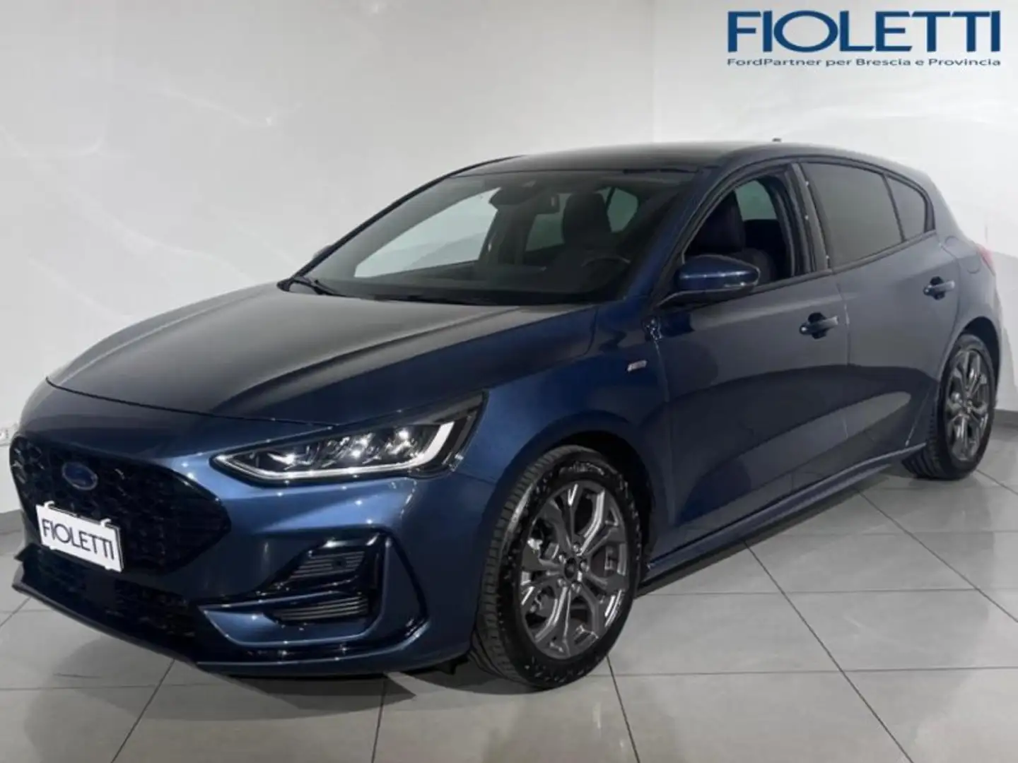 Ford Focus 4ª SERIE 1.0 ECOBOOST HYBRID 125 CV 5P. ST LINE D Bleu - 1