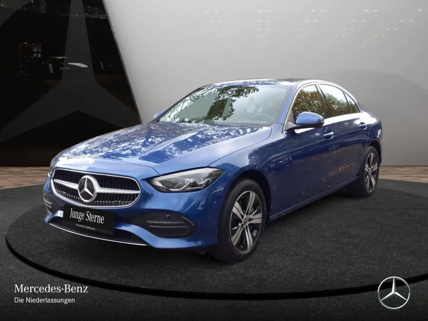 Mercedes-Benz C 300 e AVANTG+LED+KAMERA+TOTW+KEYLESS+9G Blau - 2