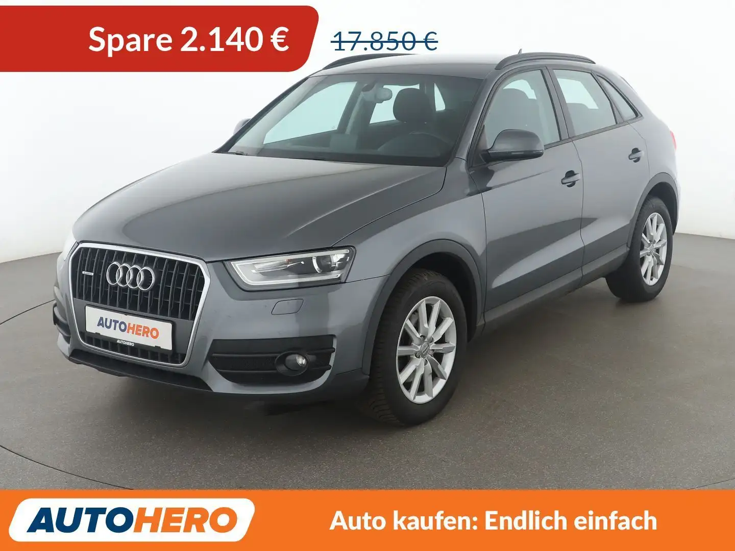 Audi Q3 2.0 TDI quattro*NAVI*TEMPO*BI-XENON*PDC*SHZ* Grau - 1