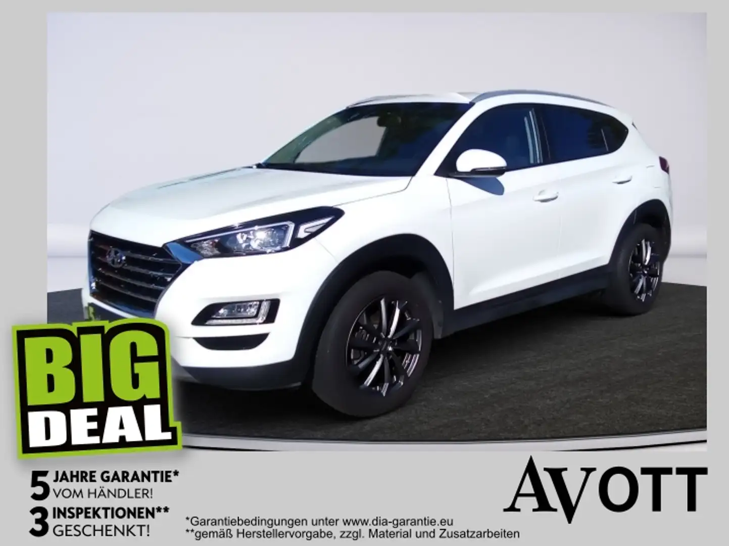 Hyundai TUCSON 1.6 CRDI Run Weiß - 1