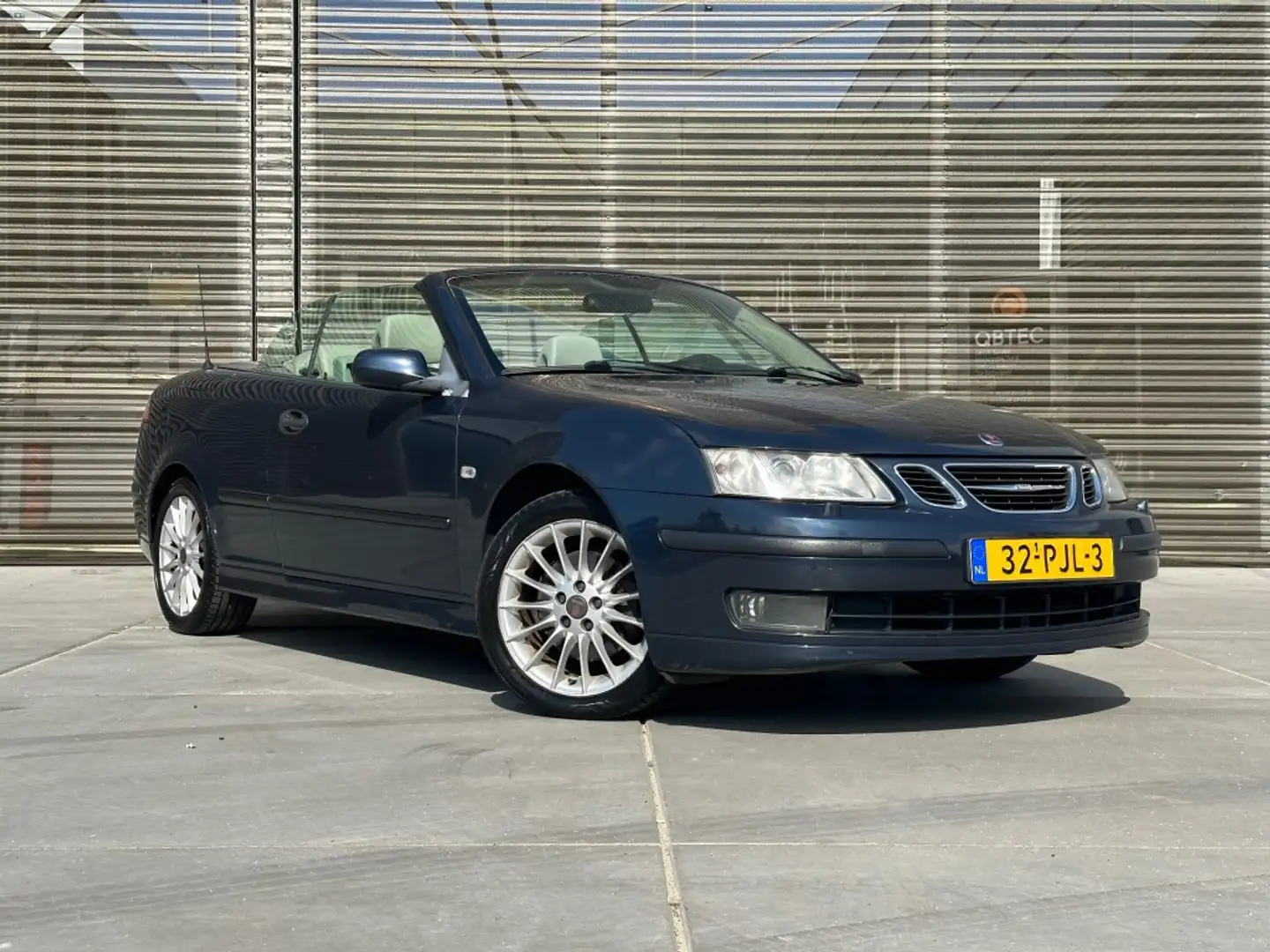 Saab 9-3 CABRIO 2.0T VECTOR LEER/NAVI/LM VELGEN  !! APK 28- Blau - 2