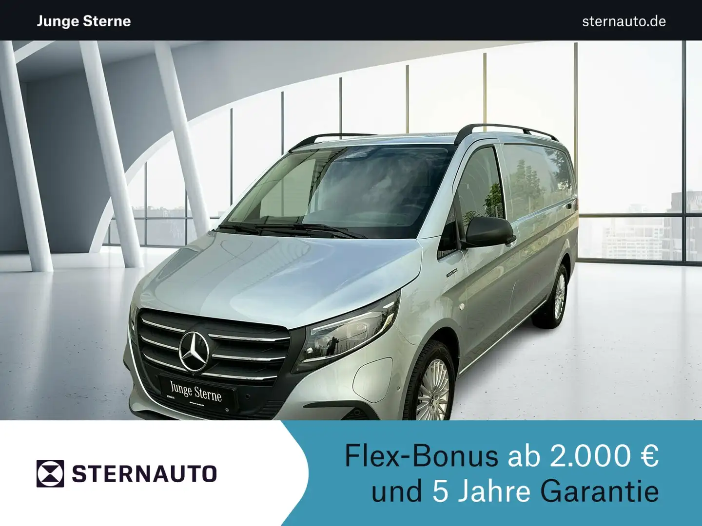Mercedes-Benz Vito eVito KA 112 lang Navi/Distronic/Multibeam/Klima Argent - 1