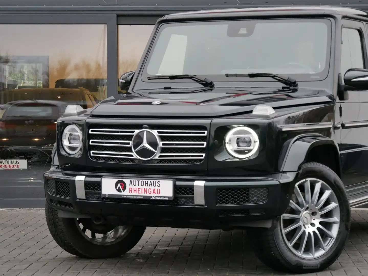 Mercedes-Benz G 350 d AMG Line BURMESTER/360°/AHK Grün - 2