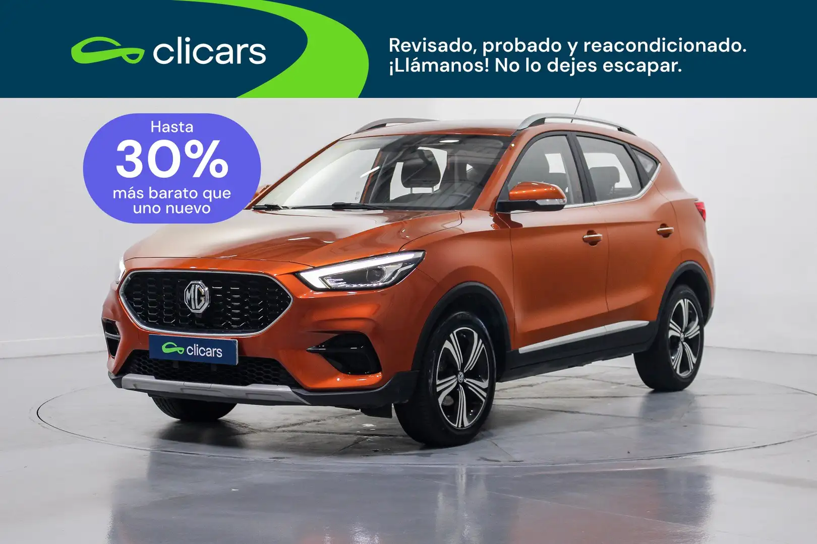 MG ZS 1.5 VTi-Tech Comfort 78kW Naranja - 1