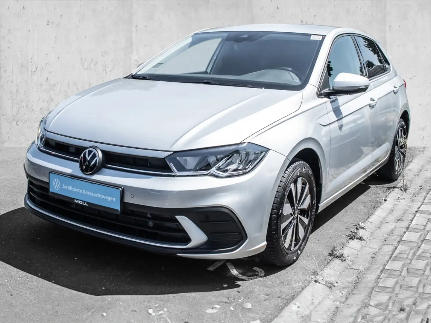 Volkswagen Polo 1.0 TSI DSG Life MOVE AHK NAVI LED ACC PDC Zilver - 2