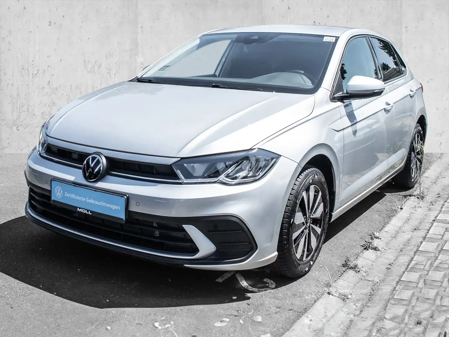 Volkswagen Polo 1.0 TSI DSG Life MOVE AHK NAVI LED ACC PDC Silber - 2