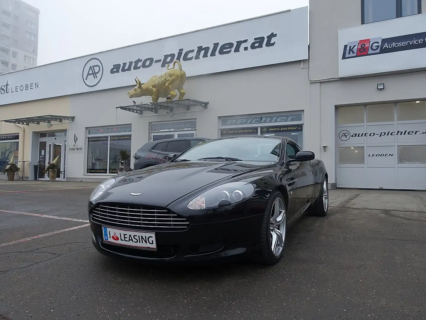 Aston Martin DB9 Touchtronic II Sondermodell: "KW350/ PS476" Nero - 1
