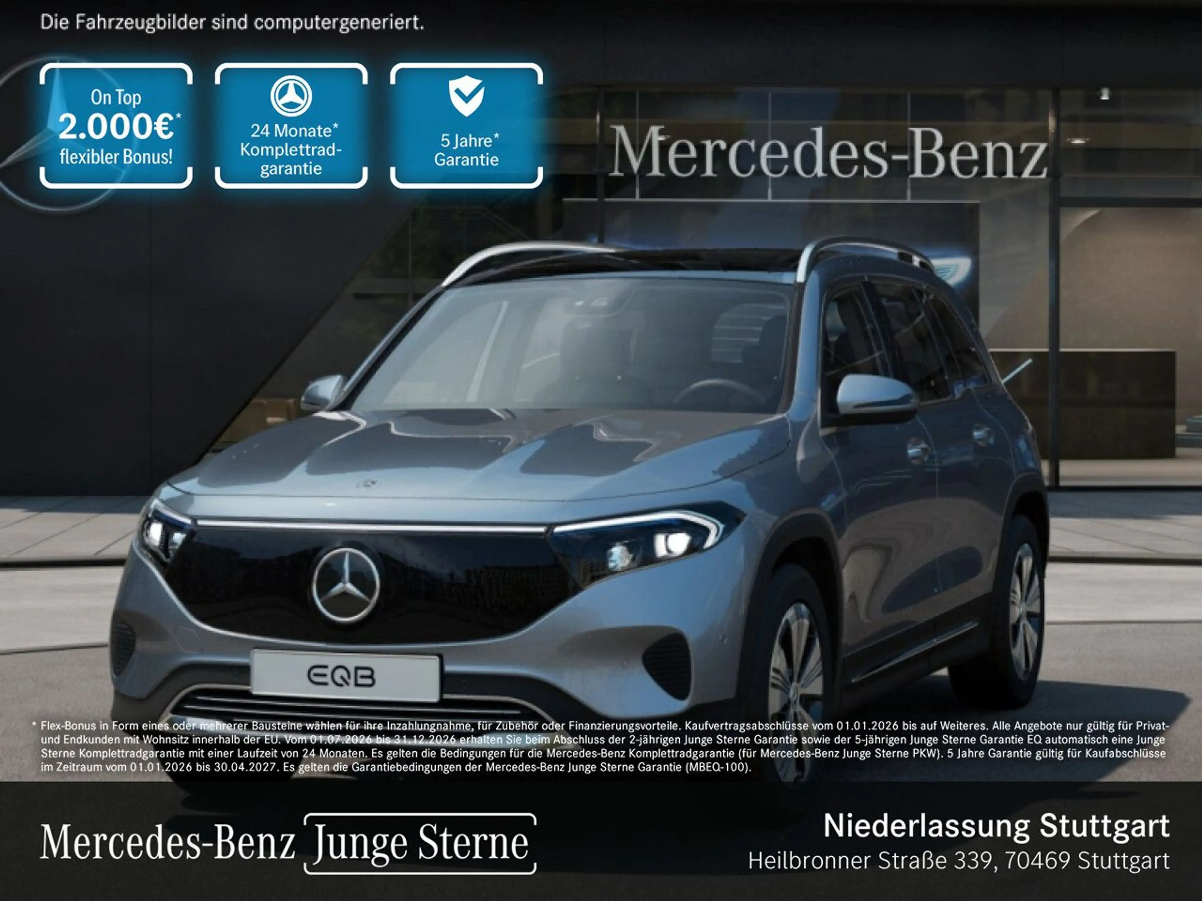 Mercedes-Benz EQB 250 PROG+PLUS-PAKET+AHK+PANO+KAMERA+KEYLESS