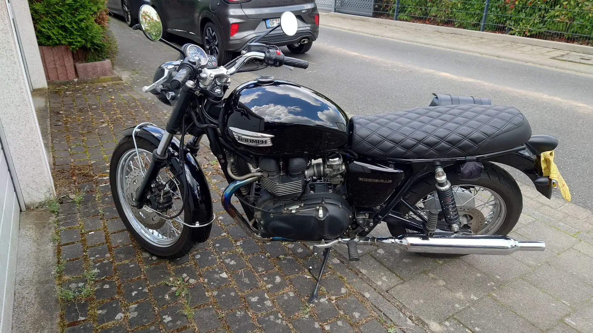 Triumph Bonneville T100 986MF Noir - 1