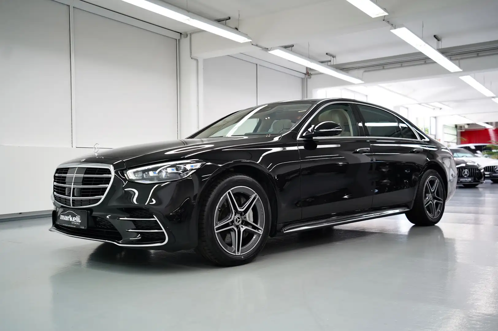 Mercedes-Benz S 500 S 500 4Matic Lang/Long-AMG LINE&EXKLUSIV PAK-VOLL Noir - 2