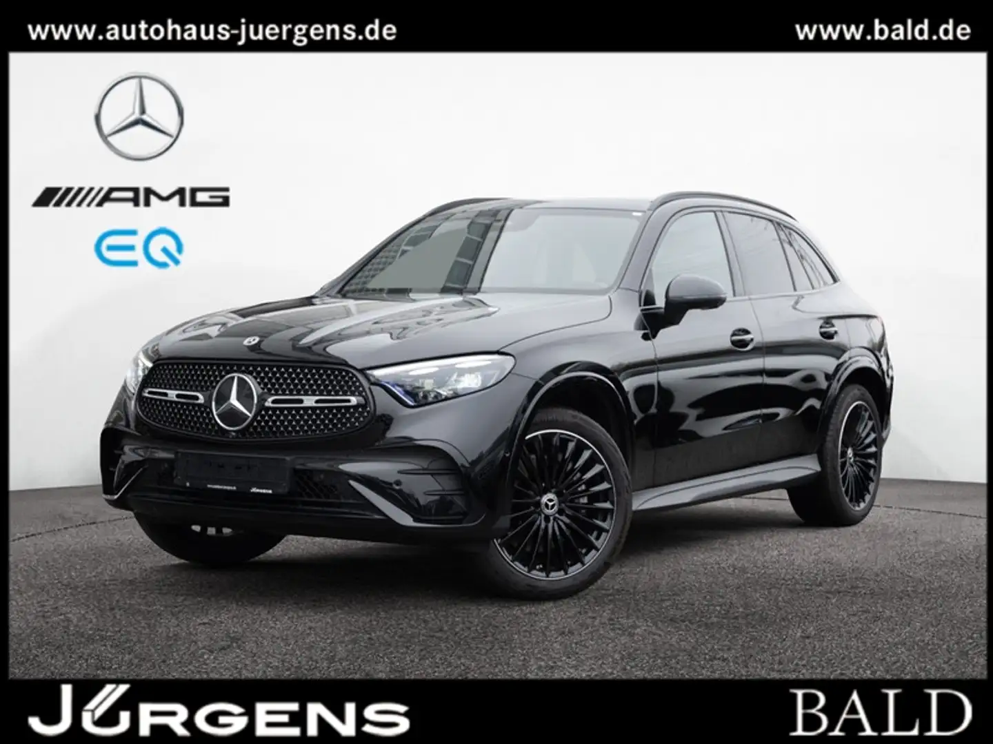 Mercedes-Benz GLC 300 d 4M AMG-Sport/Pano/Burm/AHK/Night/Distr Schwarz - 1