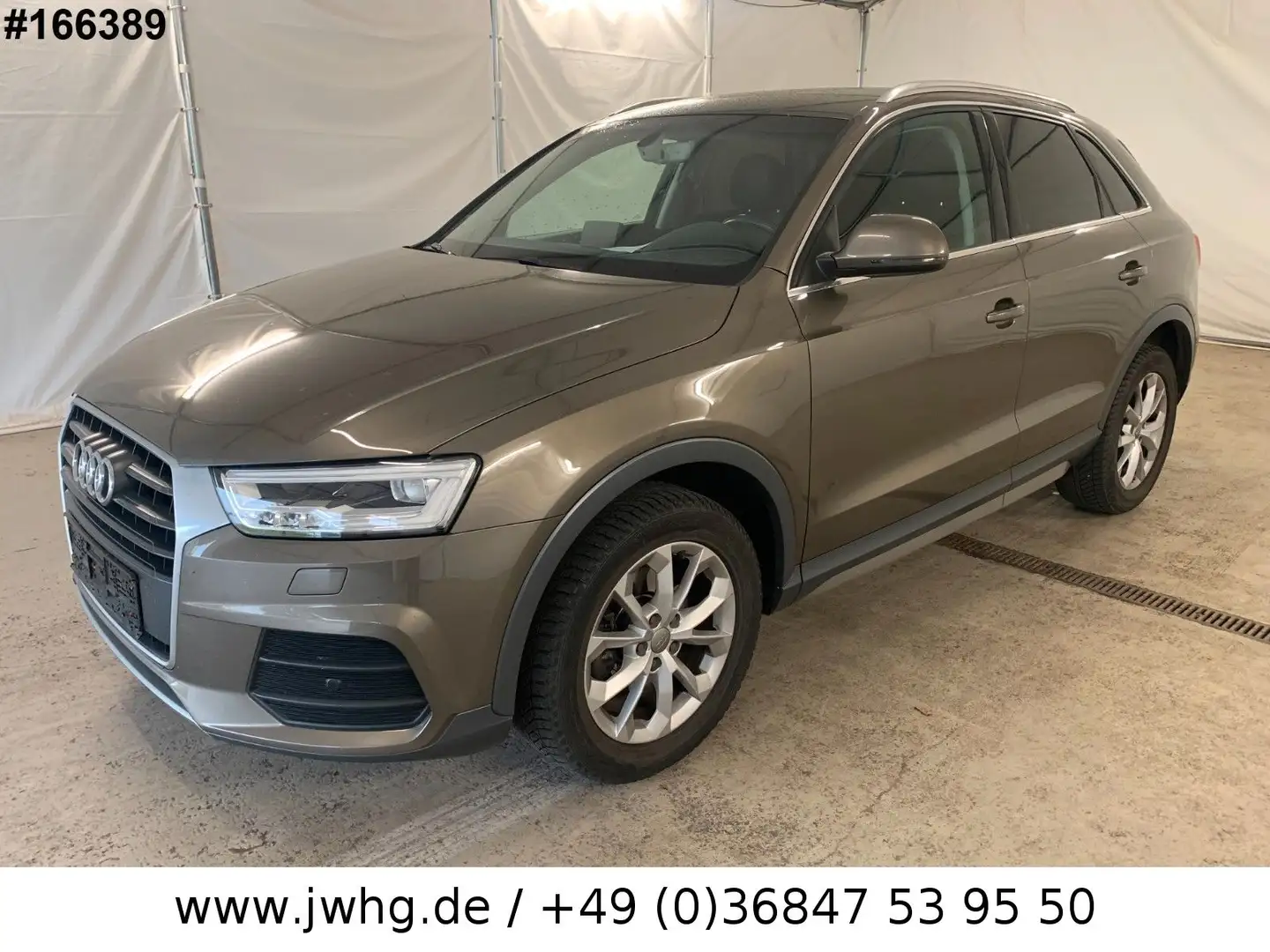 Audi Q3 design quattro LED Navi ALUS Tempo AHK SitzHz Braun - 1