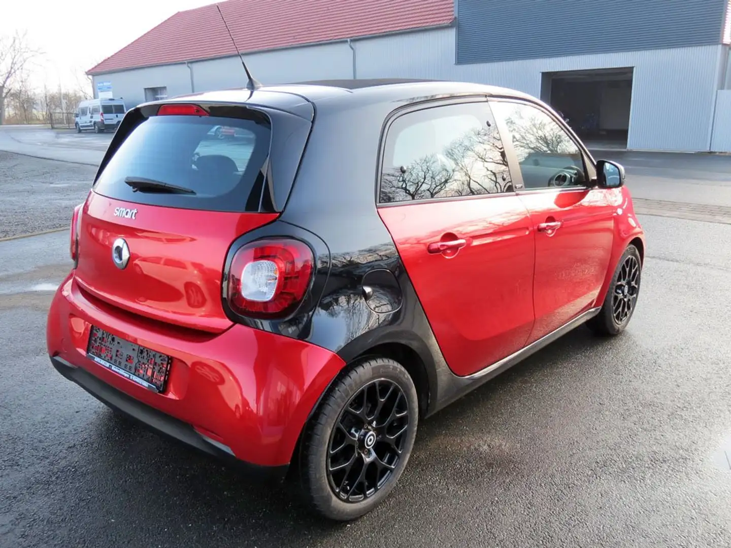 smart forFour 1.0 Prime Leder Klimaauto Sitzheizung LMF Rot - 2