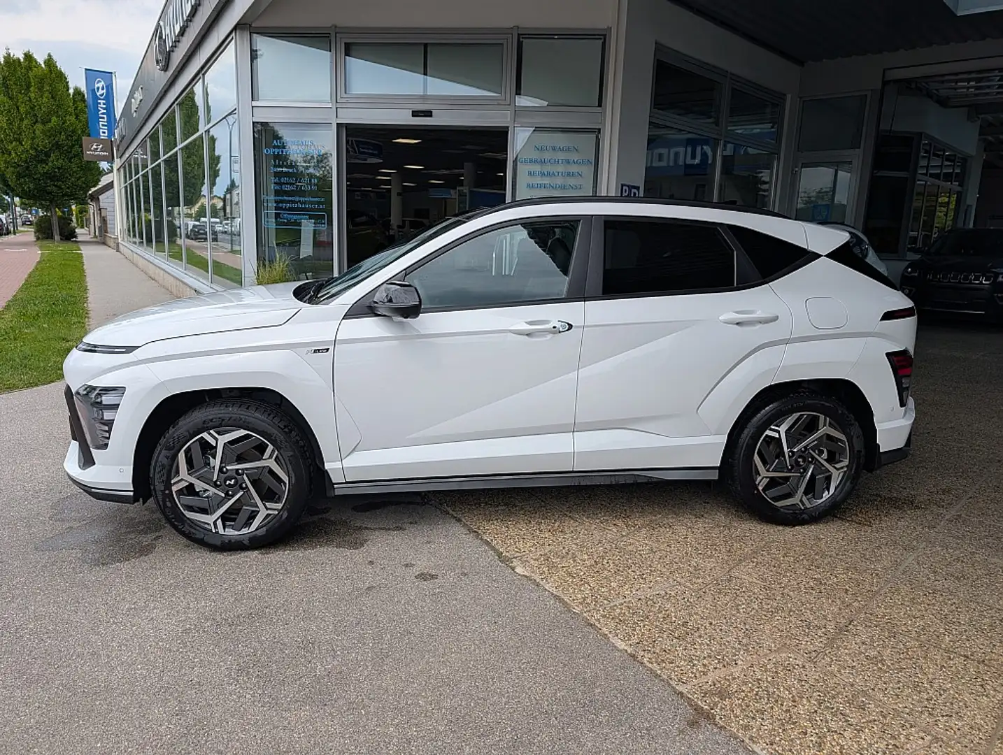 Hyundai KONA Kona 1,6 GDI Hybrid N Line DCT Aut. Weiß - 2