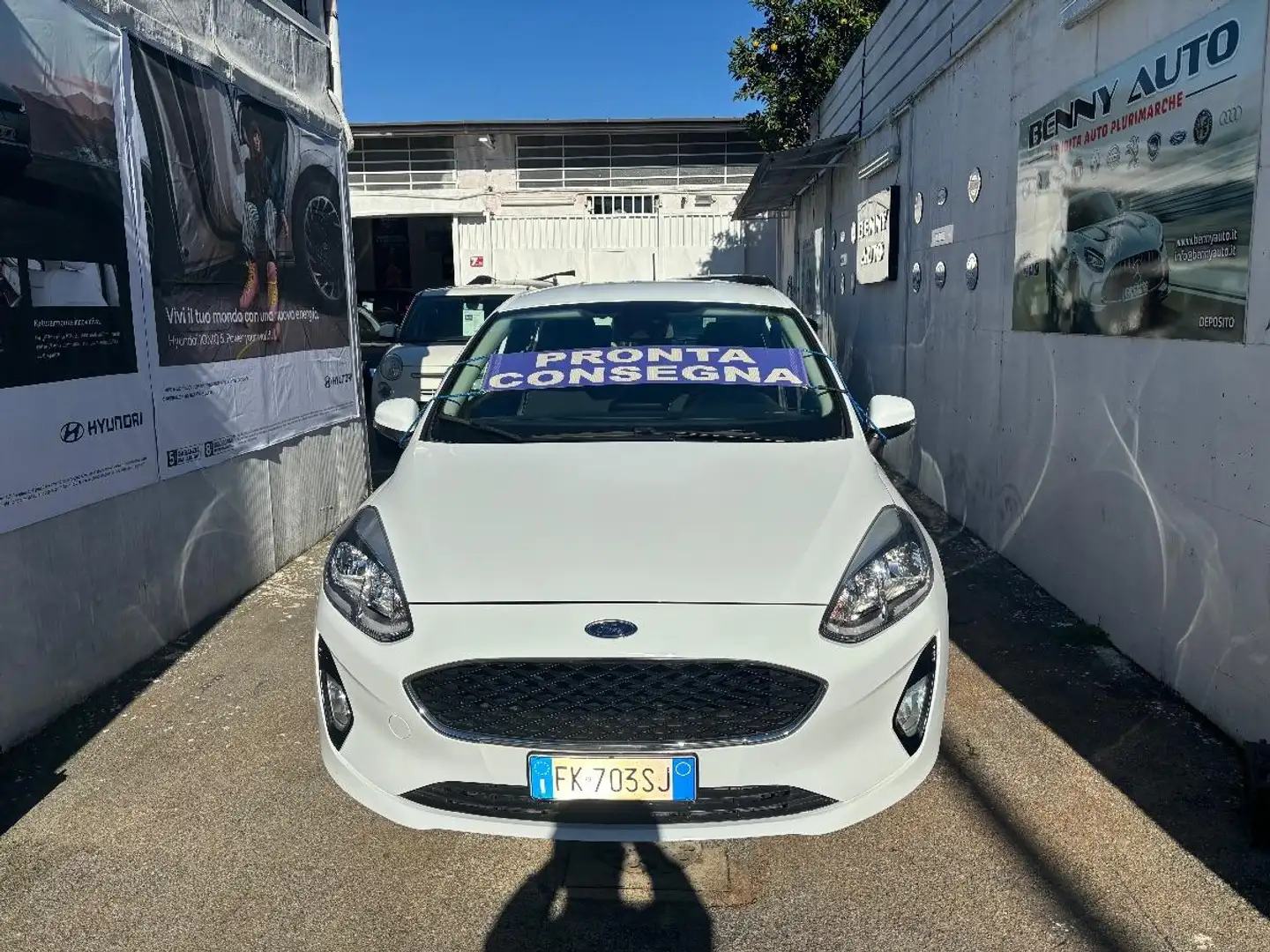 Ford Fiesta Plus 1.5 TDCi 5p. Weiß - 2