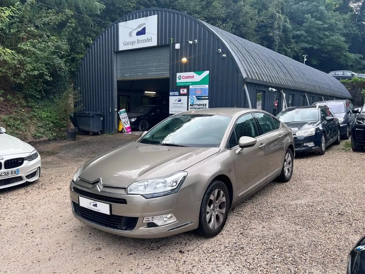 Citroen C5 1.6 HDi 112cv BVA 1ére main Beige - 1