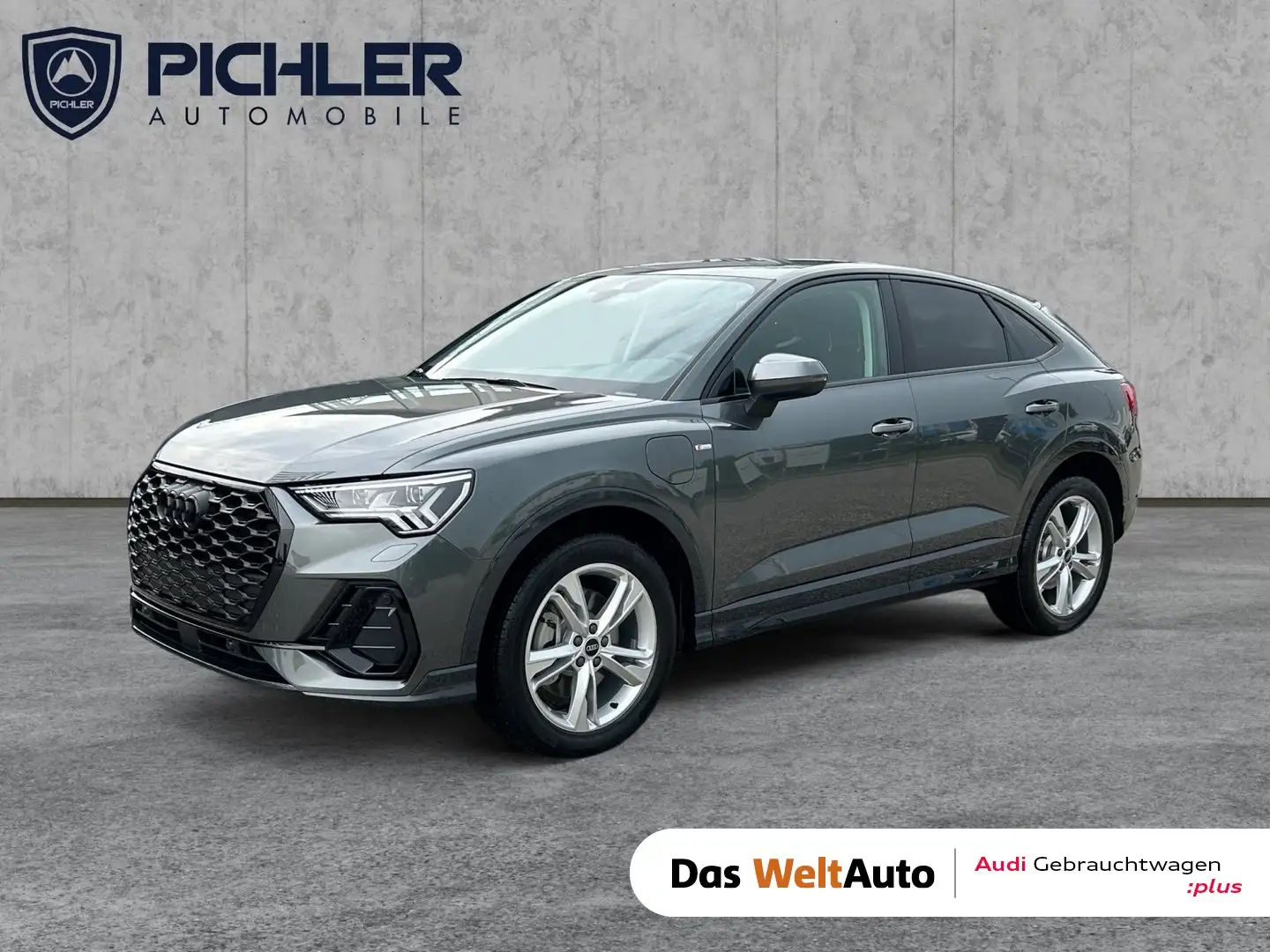 Audi Q3 e-tron 45 TFSI e S line ext Grau - 1