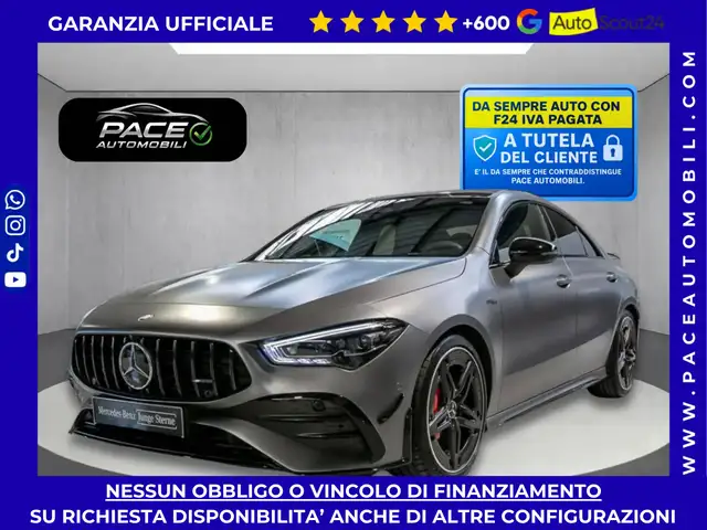 Mercedes-Benz CLA 35 AMG 4M COUPE AERO PACK BURM NIGHT PACK TETTO ACC PDC