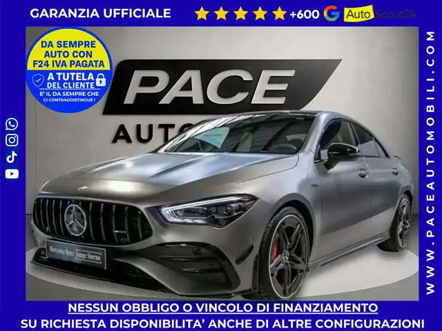 Mercedes-Benz CLA 35 AMG 4M COUPE AERO PACK BURM NIGHT PACK TETTO ACC PDC