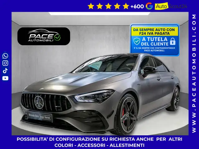 Mercedes-Benz CLA 35 AMG 4M COUPE AERO PACK BURM NIGHT PACK TETTO ACC PDC