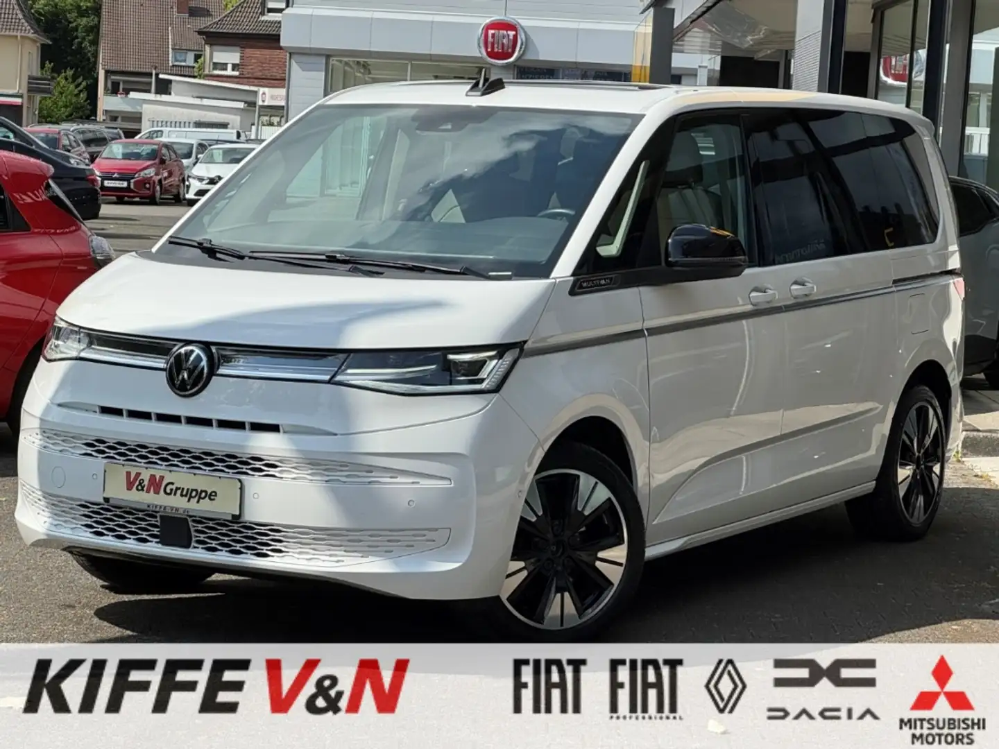 Volkswagen T7 Multivan Style STDHZ Pano Easy Open AHK 7Sz Blanc - 1